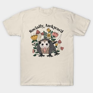 Socially Awkward Possum T-Shirt